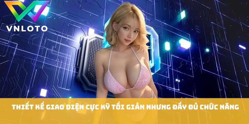 VNLOTO 4 VNLOTO thiết kế giao diện cực kỳ tối giản nhưng đầy đủ chức năng